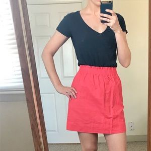 J Crew Factory | Pink Mini Skirt **WITH POCKETS!**
